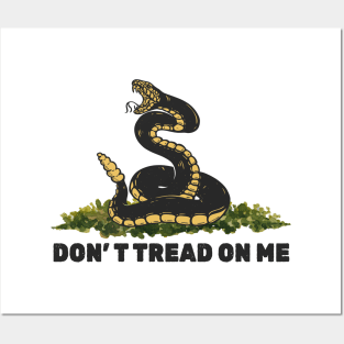 Dont tread on me - retro_yellow Posters and Art